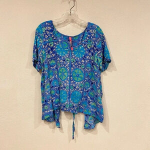 Plenty by Tracy Reese Backless Top Size Large EUC